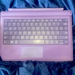 Microsoft Surface 3 Type Cover Keyboard  (Model 1654) - purple